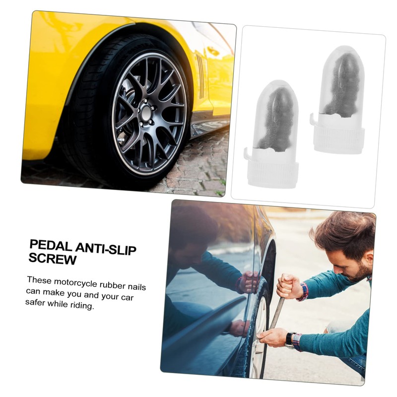 Gatuida 10pcs Motorcycle Tire Repair Anti-skid Nails for Electric and