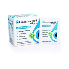 Lumecare Eyelid Wipes 5 pack 100 wipes