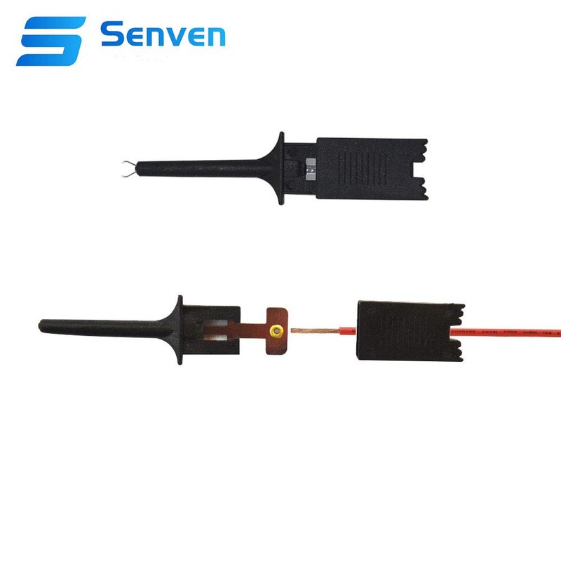 Senven Multimeter Probe Set, 15pcs Copper Wire Lead Test Hook