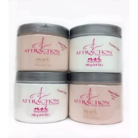 NSI ~ Attraction Nail Powder ~ 130g/4.6oz ~ Pick your color! - 7503 Radiant Pink