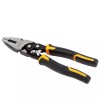 DeWalt LINESMAN'S COMPOUND ACTION PLIER DWHT70276 Bi-Material Handles *USA Brand