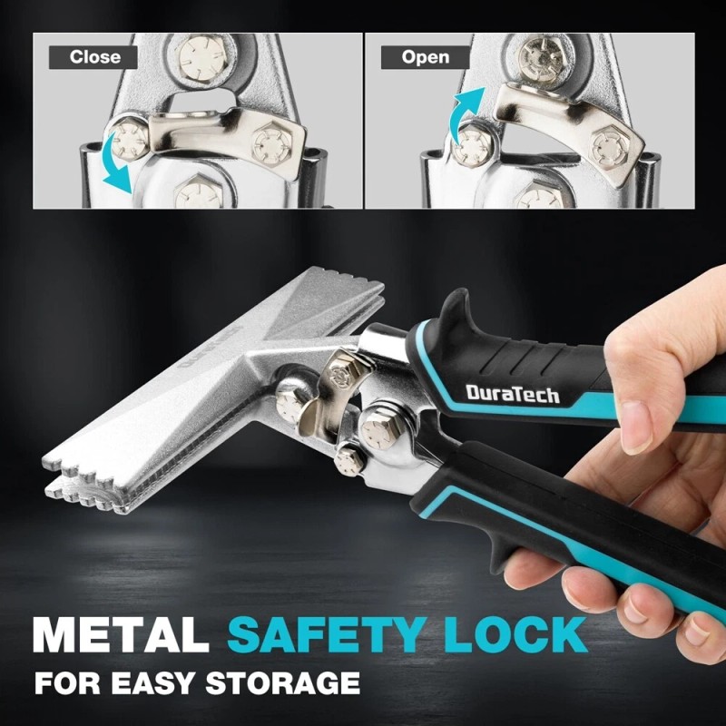 DURATECH 6-INCH Straight Jaw Sheet Bender Manual Metal Bending Plier