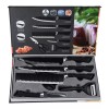 Yooshi Set Cuchillos Acero Inoxidable Cocina Profesionales Pelador