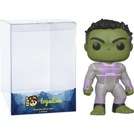 H u l k (Insider Club Exc): P o p ! Vinyl Figurine Bundle with 1 Compatible 'ToysDiva' Graphic Protector (463 - 36671 - B)