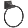 Designers Impressions 500 Series Oil Rubbed Bronze Towel Ring