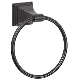 Designers Impressions 500 Series Oil Rubbed Bronze Towel Ring