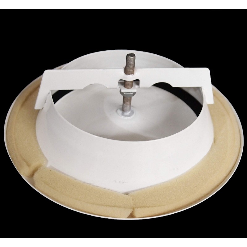 HVAC Premium 6'' Round Return Air Vent Grille with Sponge