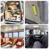 NWpangu Car Interior Light Panel 12V/24V COB Dome Ceiling Lights