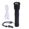 LED Camping Flashlight 5000LM Super Bright Magnetic Telescopic Zoom Waterproof