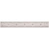 Brown & Sharpe 599-314-605 Stainless Steel Rule, 6" Length