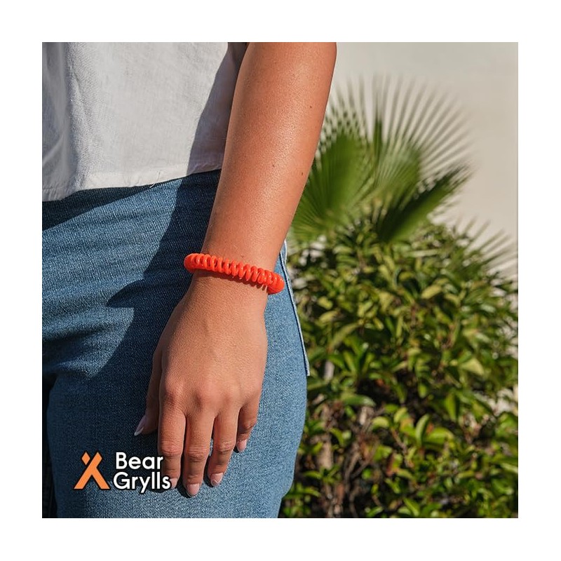 Bear Grylls Mosquito Repellent Bracelets for Adults & Kids -