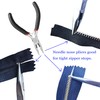 JOSDIOX Zipper Repair Kit Tool- Zipper Install Pliers for Replacement