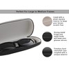Hard Shell Eyeglass Case Clamshell Fits Large Frame Glasses Sunglasses