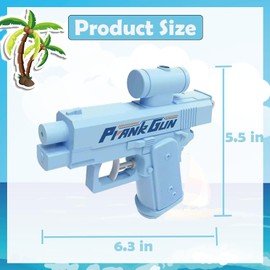 Prank Water Gun, Surprise Dual-Mode Play, Two-Way Water Gun, Suitable for Friends' Parties, Pool Parties and Summer Water Guns Battles（2 PCS）