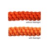 Oqard Reflective Paracord Fire Starter with Clip Hook - Orange