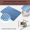 HCY&WLD Cat Litter Mat, Honeycomb Double Layer Cat Litter Trapping