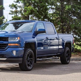 KEWISAUTO Heavy Duty Mud Flaps for 2014-2019 Chevy Silverado, Premium Front Rear Mud Splash Guards Kit for Chevrolet Silverado 1500 1500LD 2500 3500 2014-2019(4PCS, Without Fender Flares)