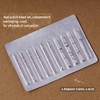 10 Piece Nail Drill Bits Set includes Cuticle Bit and