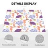 Purple Beach Sea Turtle Dish Drying Mat 18x24 For Kitchen