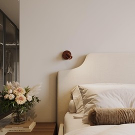 Shura Brushed Copper Spot Light with Adjustable Head, Integrated LED Bulb, Flush Mount Wall Sconce, 3000k, 1370 Lumens
