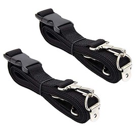 RecPro RV Furniture Tie-Down Straps - 86" Hook & D-Ring Included (2 Pack)