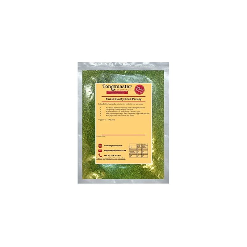 Rubbed Dried Parsley Herb - Catering Shaker Jar - 100G