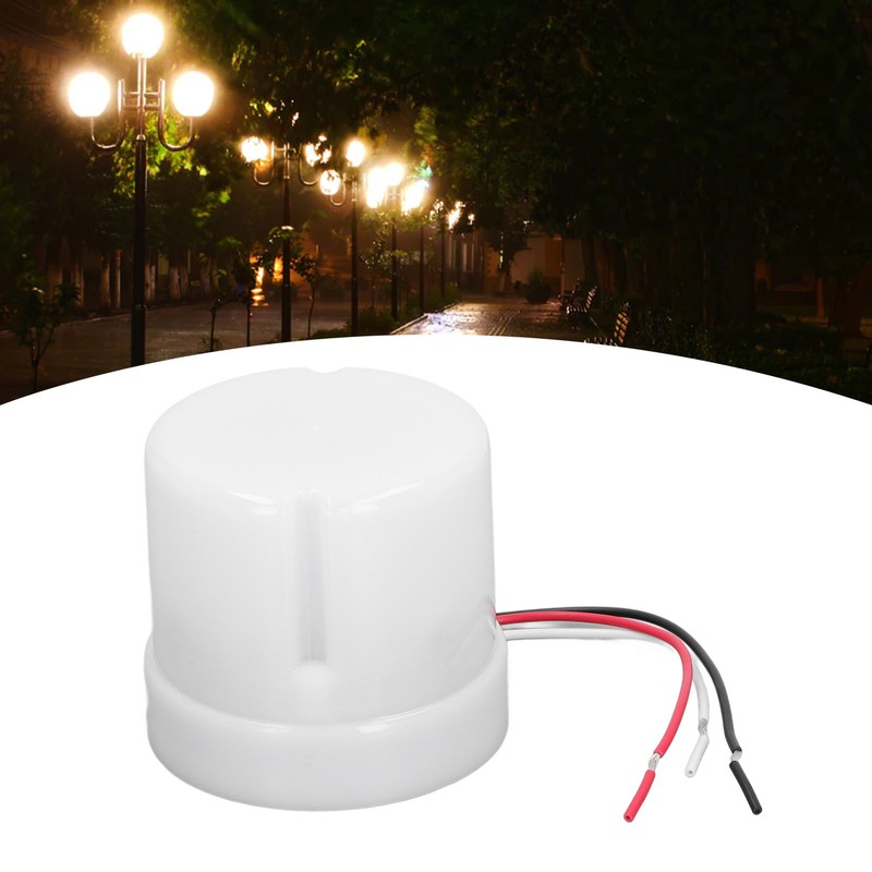 Photocell Street Light Switch Automatic Rainproof Adjustable Outdoor Street Light