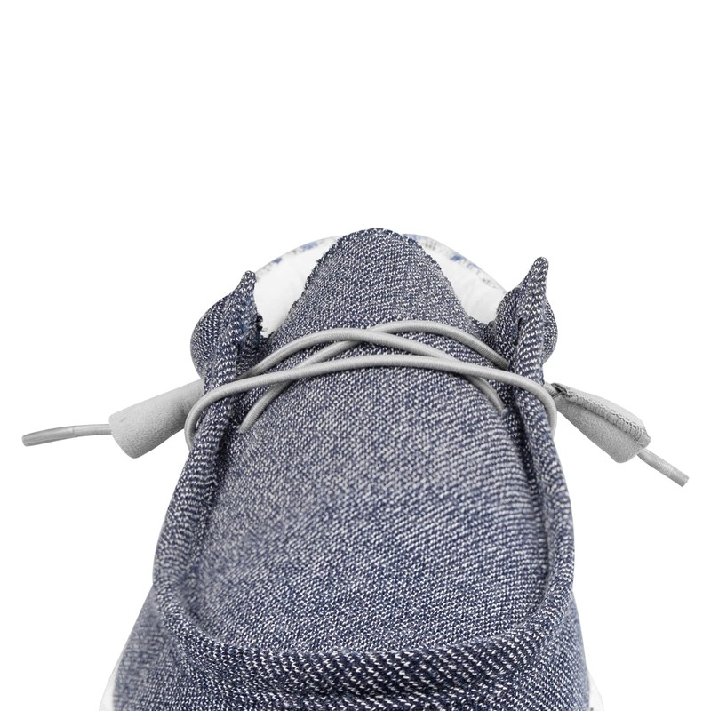 Endoto Shoelaces for Hey Dude Elastic Strings Replacement Laces Shoes(Color:Grey,Size:19Inch)