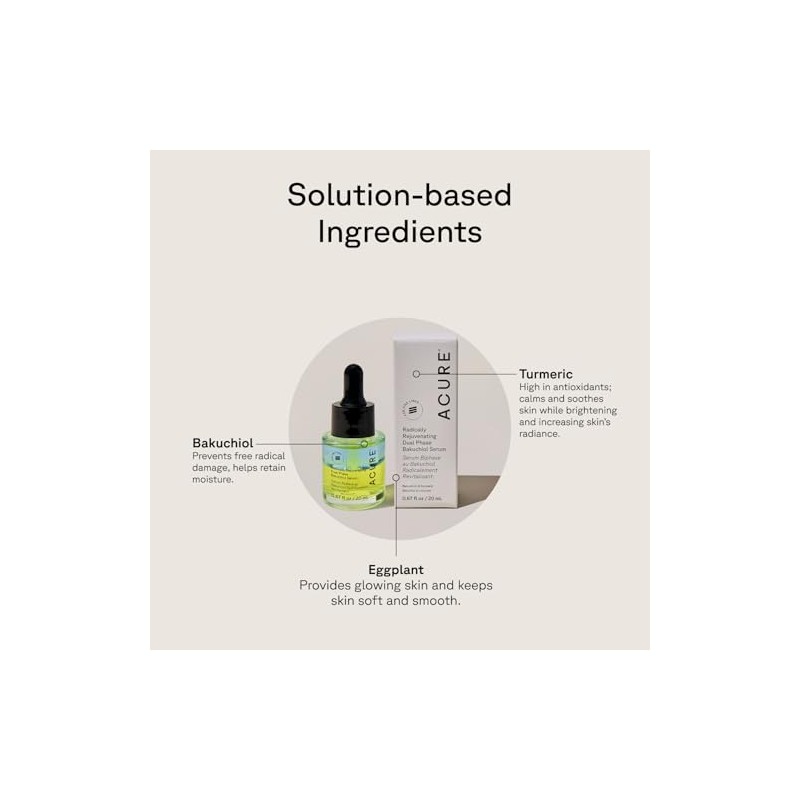 Acure.Radically Rejuvenating Dual Phase Bakuchiol Serum 20 ml