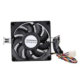 Alta Velocidad Ventilador de Enfriamiento de CPU,12V 2200RPM Cooler Cojinete Hidráulico Multifuncional,Disipador de Calor Extruido de Aluminio,Radador de Enfiramiento para