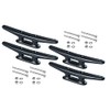 New Marine 4 Nylon Clamps in Black or White Various