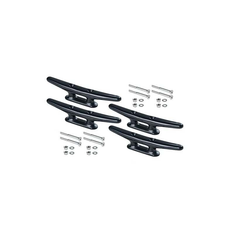 New Marine 4 Nylon Clamps in Black or White Various