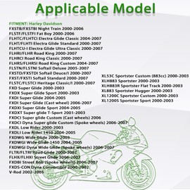 Front Rear Brake Pads Sintered for Harley Davidson Road Glide Road King Electra Glide Ultra Classic Street Glide Heritage Softail Dyna Low Rider Fatboy Night Train