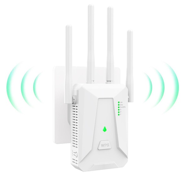 2025 Neuer, leistungsstarker WLAN-Repeater für Zuhause, WiFi Extender 300 Mbps,