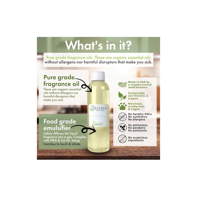 Aroma Retail Fragrance Oil Refill for Scent Machine Aroma Diffuser