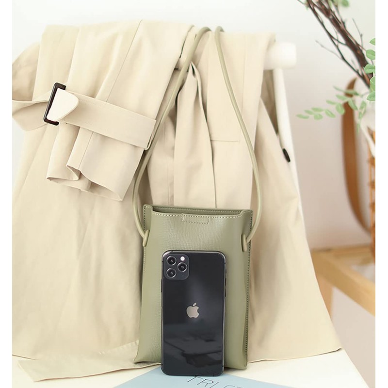 LIVELILY Shoulder Bag, Smartphone Pouch, Smartphone Pochette, Simple Mini Bag,
