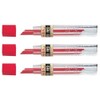 PENTEL 3 Packs of 12 Leads Red 0.5mm for Mechanical