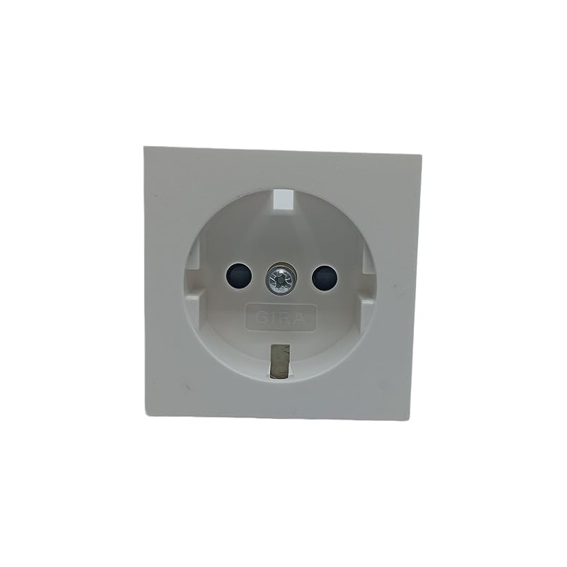 GIRA 492003 Cover Schuko Socket System 55 Pure White