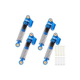 FEDCO FCX24 Shocks 47MM Oil-Filled Shocks Absorber With Springs For FMS FCX24 FCX18 Upgrades 1/24 1/18 RC Crawler