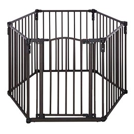 Toddleroo by North States 3-In-1 Arched Décor Metal Superyard® Two-Panel Extension