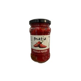 Matiz Piquillo Peppers, Denomination of Origin Lodosa, 10.2oz (1 Jar)