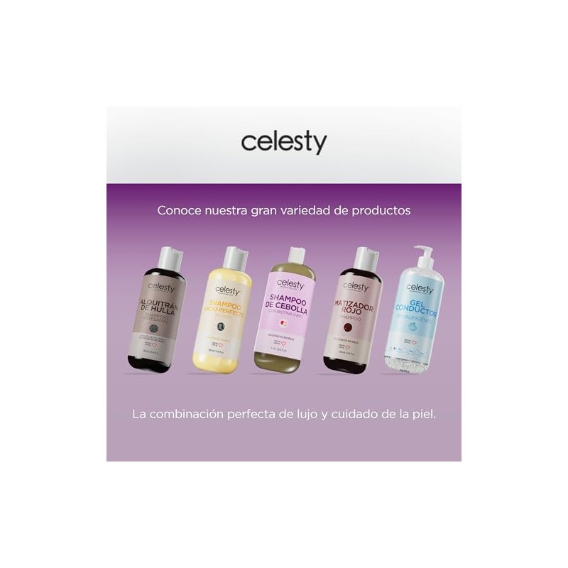CELESTY | Shampoo sin Sulfatos y Parabenos - Shampoo Lacio