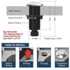 Etoolcity - Waste disposal air switch kit double outlet sink