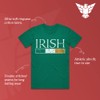 GunShowTees Irish Flag Shirt, X-Large, Kelly Green