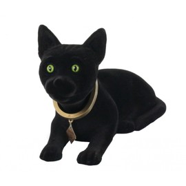 Bobblehead Cat Bobblehead Figurine Black