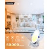 Ensenior 24 Pack 6 Inch LED Recessed Ceiling Light, Dimmable,