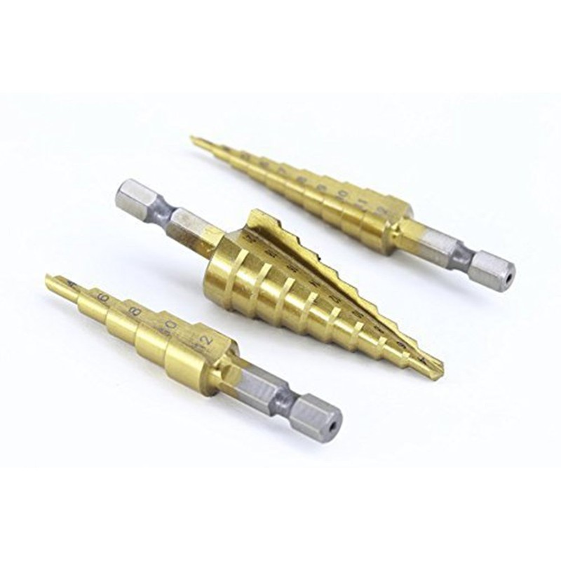 There is Love Step Drill Titanium Coated Hex Shaft Set