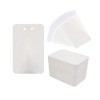 JIHUOO 100 Pcs Keychain Display Card Holder with Self Sealing