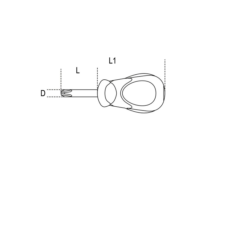 Beta Stubby Driver Plus 1292N 1x30 012920103