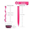 2 x Clip-In Hair Extension Highlights Streaks, Colourful Hair Highlights